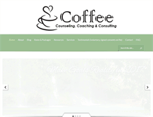 Tablet Screenshot of coffeecounseling.com